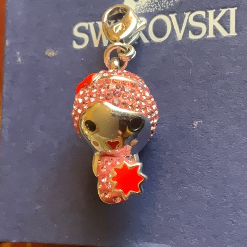 Swarovski Growing Girl Pink Charm